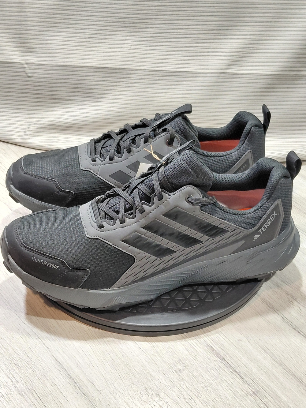 NWT Adidas Men Terrex Tracefinder 2 Trail Running Shoes Waterproof Black Grey 13
